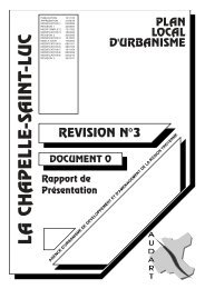 Rapport de présentation (PDF-15.6 Mo) - La Chapelle St-Luc