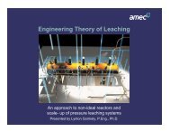 Engineering Theory of Leaching