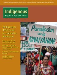 Access PDF version - Asian Indigenous and Tribal Peoples Network