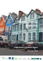 Whitehead Village Masterplan - Carrickfergus Borough Council