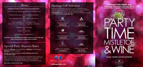 Download PDF Flyer - Hastings Hotels