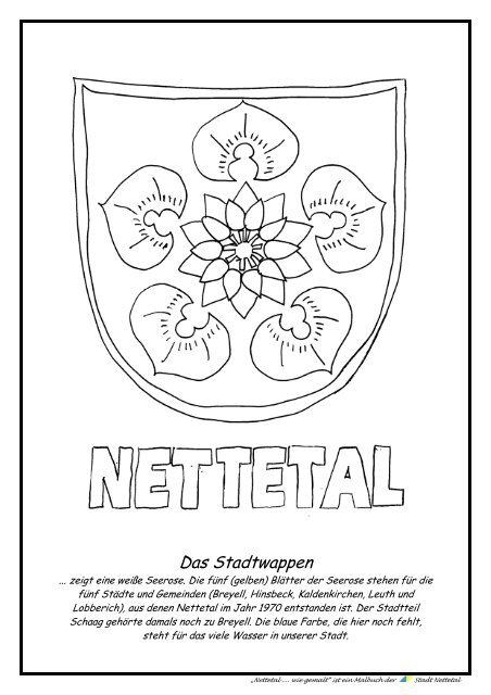 „Nettetal ... wie gemalt“ ist ein Malbuch der - Breyell