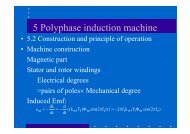 Poly-phase induction machine