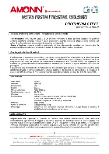 PROTHERM STEEL - Infobuild