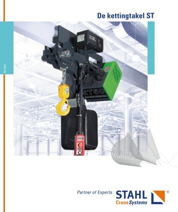 De kettingtakel ST - STAHL CraneSystems GmbH