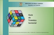 GuÃ­a de TrÃ¡mites Sectorial - Upme