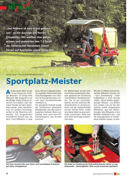 Sportplatz-Meister - Staiger-Ferrari