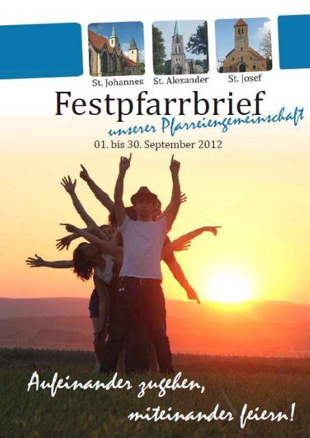 Festpfarrbrief - St-Alexander