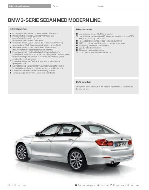 BMW î¨ƒ-SERIE SEDAN. - BMW Danmark