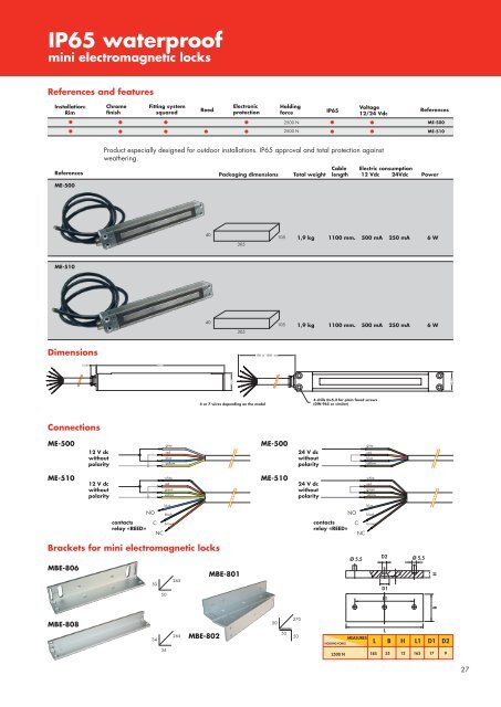 Product Brochure - Videx Security