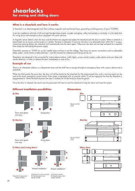 Product Brochure - Videx Security