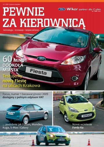 Pewnie za kierownicÃ„Â…, nr 2, 2009 - Ford Wikar