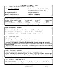 master msds [msds] - Label