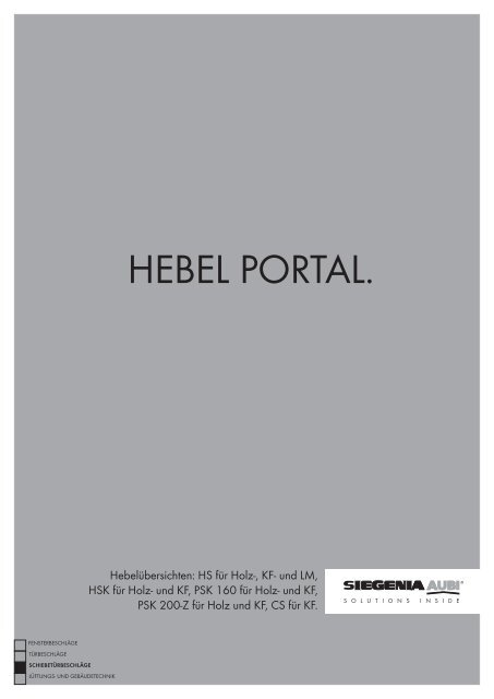 Hebel PORTAl.