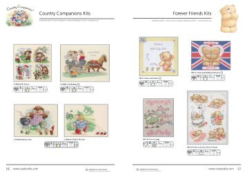 Forever Friends Kits Country Companions Kits - Coats Crafts