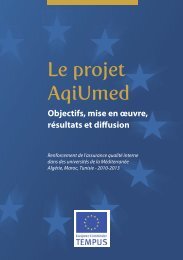 Le projet AqiUmed - AUF