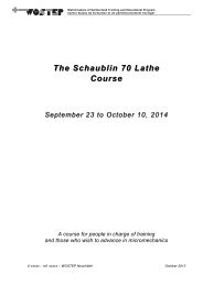 Schaublin 70 Lathe.pdf - WOSTEP