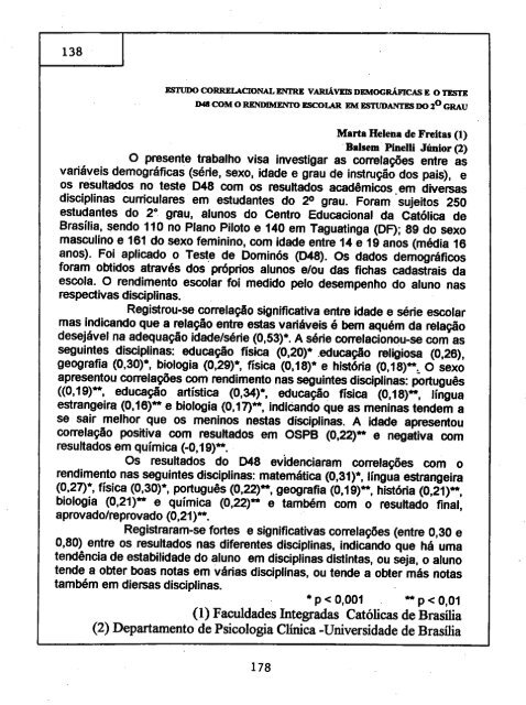 1993 - Sociedade Brasileira de Psicologia