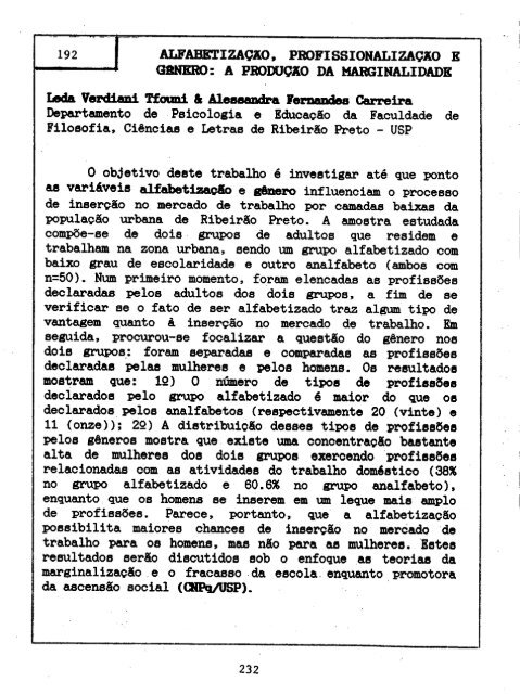 1993 - Sociedade Brasileira de Psicologia