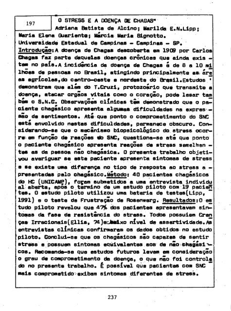 1993 - Sociedade Brasileira de Psicologia