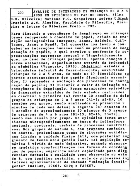 1993 - Sociedade Brasileira de Psicologia