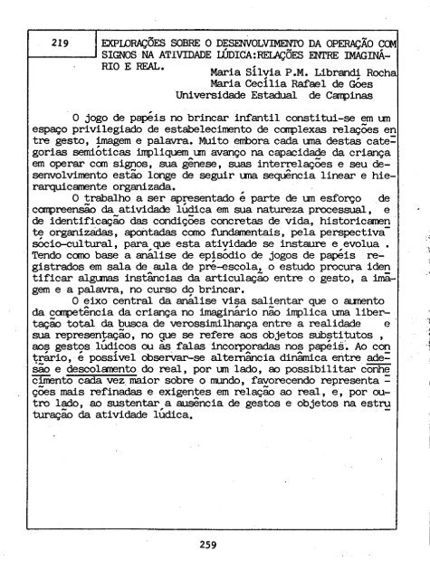 1993 - Sociedade Brasileira de Psicologia