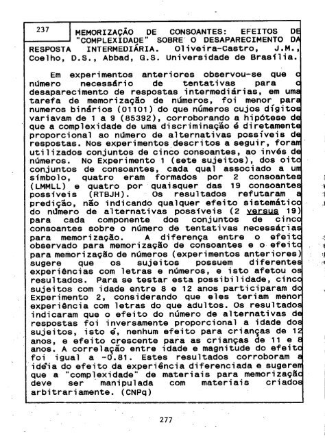 1993 - Sociedade Brasileira de Psicologia