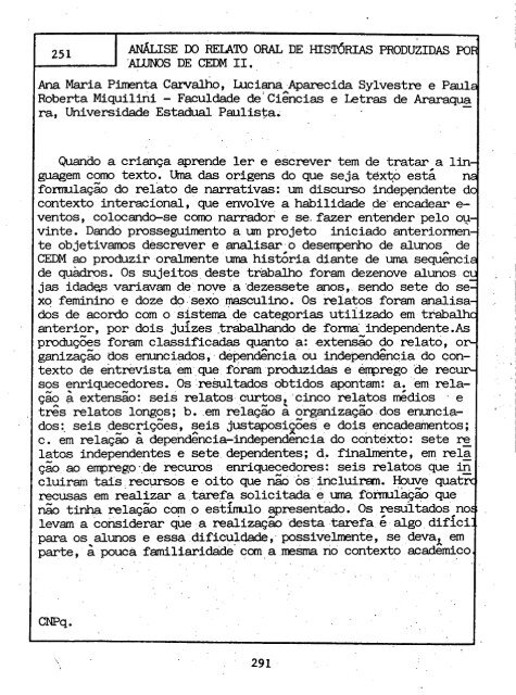 1993 - Sociedade Brasileira de Psicologia