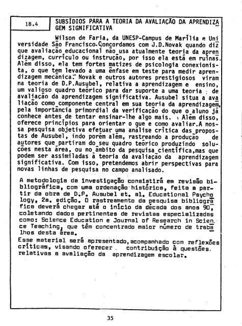 1993 - Sociedade Brasileira de Psicologia