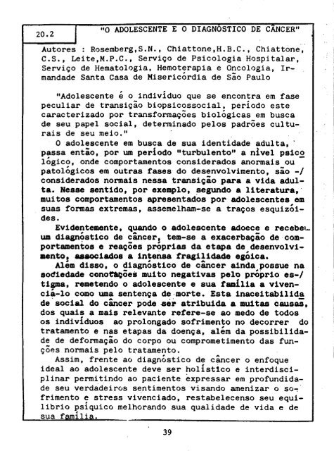 1993 - Sociedade Brasileira de Psicologia