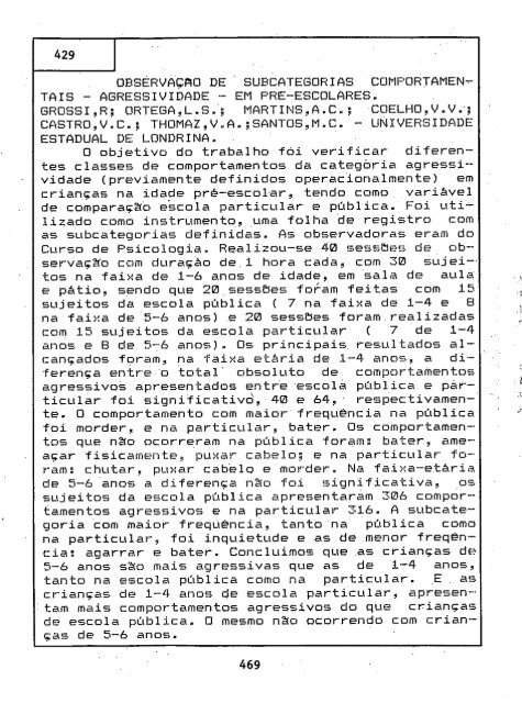 1993 - Sociedade Brasileira de Psicologia