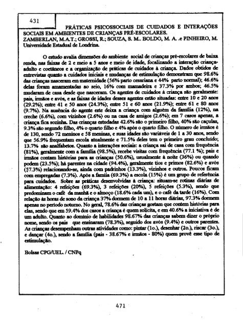 1993 - Sociedade Brasileira de Psicologia