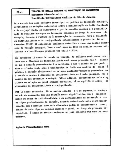 1993 - Sociedade Brasileira de Psicologia