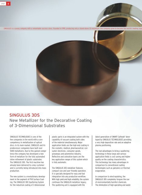 [news] - Singulus Technologies AG