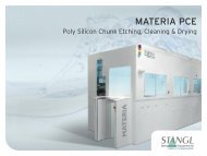MATERIA PCE - Singulus Technologies AG