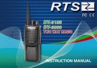 DV-3066/3135 Manual - Two Way Radios South Africa