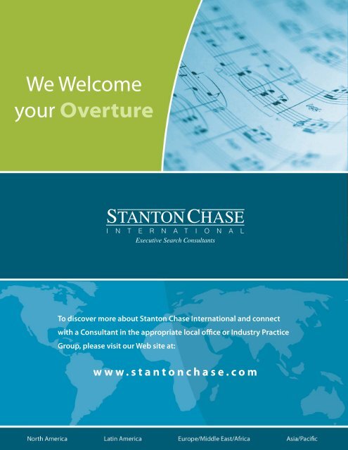 SCI Global Brochure - 8"x11" - Stanton Chase International