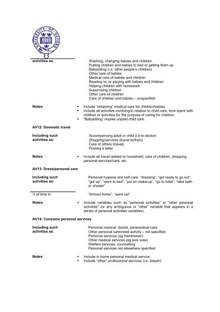 multinational time use study user's guide and documentation