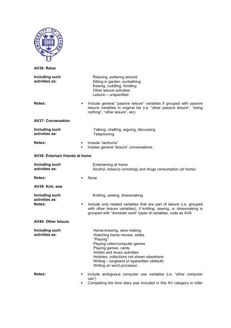 multinational time use study user's guide and documentation