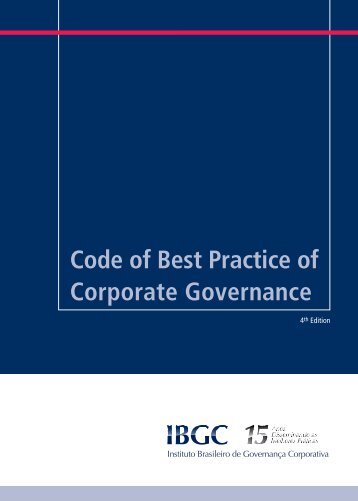 Code of Best Practice of Corporate Governance - European ...