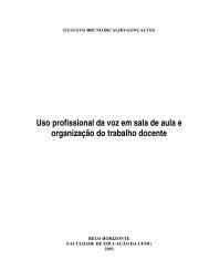 Uso profissional da voz em sala de aula e organizaÃ§Ã£o do ... - Sinpro