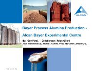 Plenary 2 Bayer Process Alumina Production - MetSoc