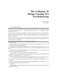 The Craftsman 39 Dosimeter Tracking XVI - Object Mentor