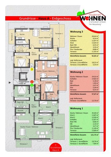 Grundrisse - Haus A - Erdgeschoss - Sparkasse Mittelfranken-SÃ¼d