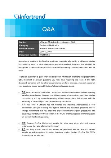 Questions & Answers PN11F065 (PDF)