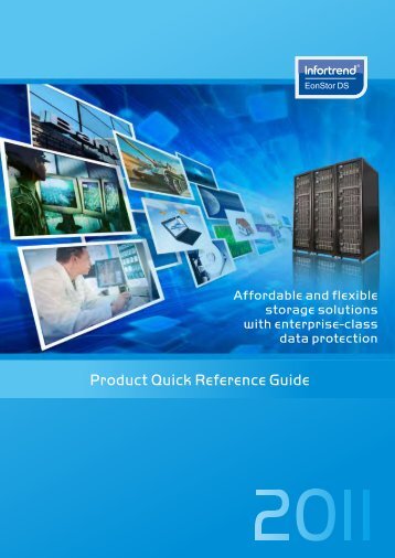 Infortrend EonStor DS Quick Reference Guide (PDF)