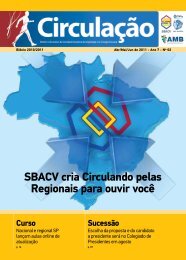 SBACV Em Pauta - Edição Agosto - SBACV Nacional - Página 1 - 26, PDF  Online