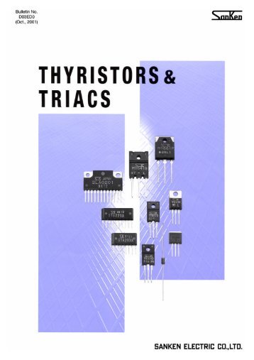 Thyristors & Triacs Catalog (PDF, 864 KB) - IBS Electronics