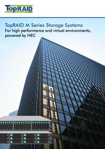 TopRAID M100, powered by  NEC, Datasheet (PDF)