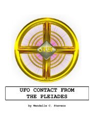 UFO CONTACT FROM THE PLEIADES - Abundanthope.net